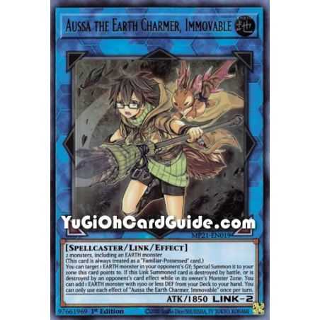 Aussa the Earth Charmer, Immovable (Ultra Rare) – 2021 Tin of Ancient Battles | Carta YUGIOH en México