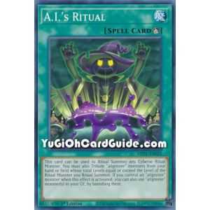 A.I.'s Ritual (Common) – 2021 Tin of Ancient Battles | Carta YUGIOH en México