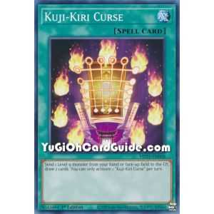 Kuji-Kiri Curse (Common) – 2021 Tin of Ancient Battles | Carta YUGIOH en México