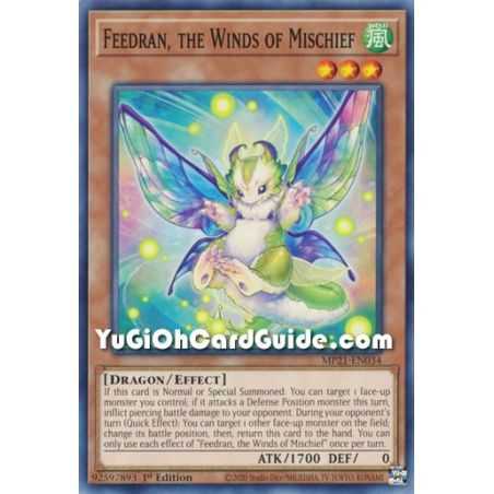 Feedran, the Winds of Mischief (Common) – 2021 Tin of Ancient Battles | Carta YUGIOH en México