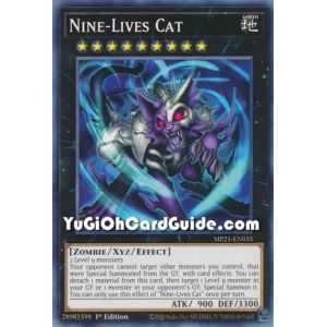 Nine-Lives Cat (Common) – 2021 Tin of Ancient Battles | Carta YUGIOH en México