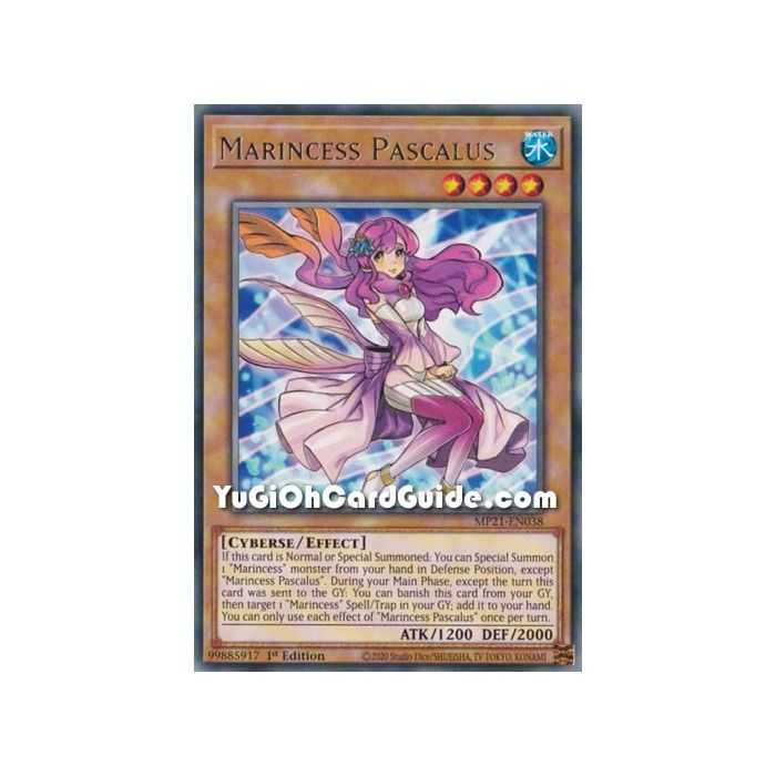 Marincess Pascalus (Rare) – 2021 Tin of Ancient Battles | Carta YUGIOH en México