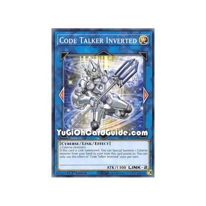 Code Talker Inverted (Common) – 2021 Tin of Ancient Battles | Carta YUGIOH en México