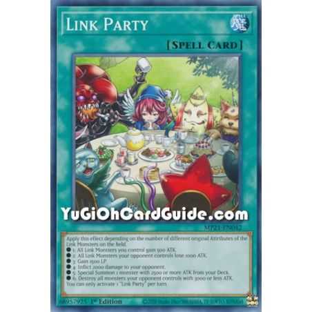 Link Party (Common) – 2021 Tin of Ancient Battles | Carta YUGIOH en México