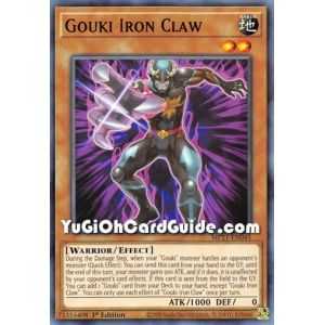 Gouki Iron Claw (Common) – 2021 Tin of Ancient Battles | Carta YUGIOH en México