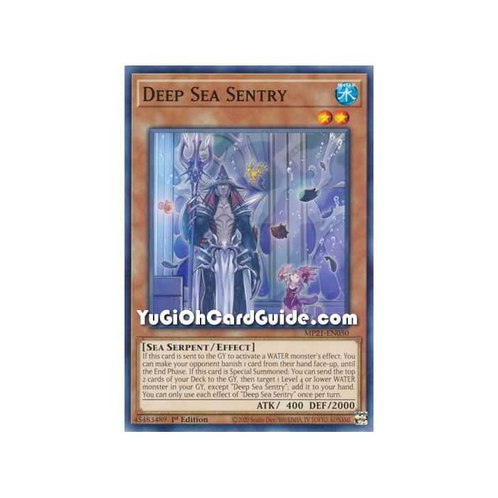Deep Sea Sentry (Common) – 2021 Tin of Ancient Battles | Carta YUGIOH en México