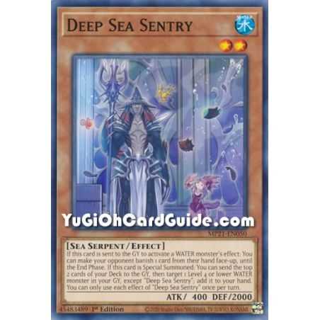 Deep Sea Sentry (Common) – 2021 Tin of Ancient Battles | Carta YUGIOH en México