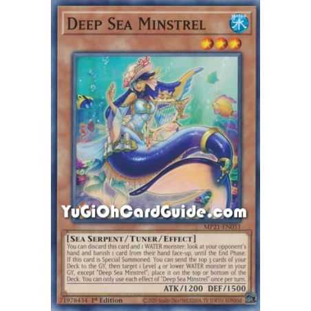Deep Sea Minstrel (Common) – 2021 Tin of Ancient Battles | Carta YUGIOH en México
