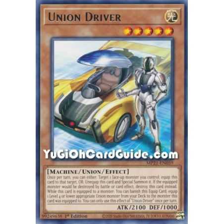 Union Driver (Rare) – 2021 Tin of Ancient Battles | Carta YUGIOH en México