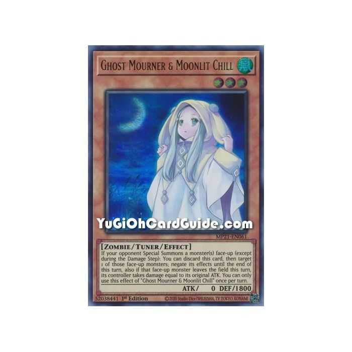 Ghost Mourner & Moonlit Chill (Ultra Rare) – 2021 Tin of Ancient Battles | Carta YUGIOH en México