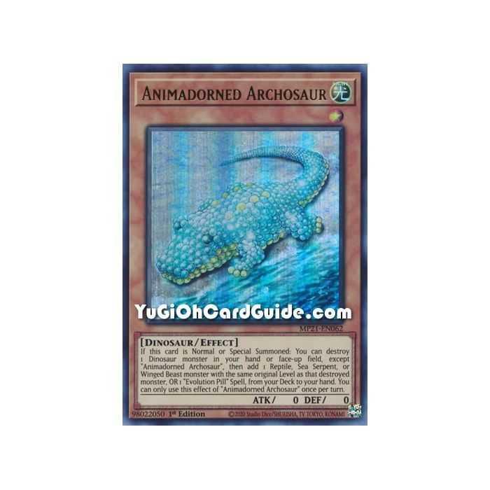 Animadorned Archosaur (Ultra Rare) – 2021 Tin of Ancient Battles | Carta YUGIOH en México