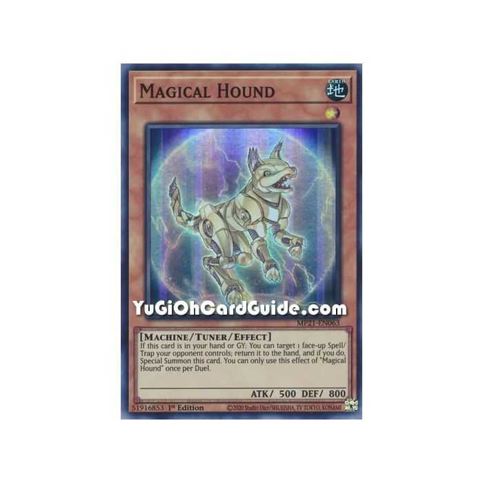 Magical Hound (Super Rare) – 2021 Tin of Ancient Battles | Carta YUGIOH en México