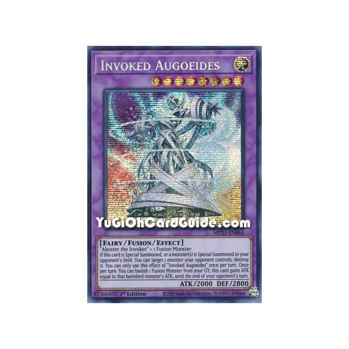 Invoked Augoeides (Prismatic Secret Rare) – 2021 Tin of Ancient Battles | Carta YUGIOH en México