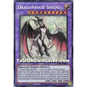 Dragonmaid Sheou (Prismatic Secret Rare) – 2021 Tin of Ancient Battles | Carta YUGIOH en México