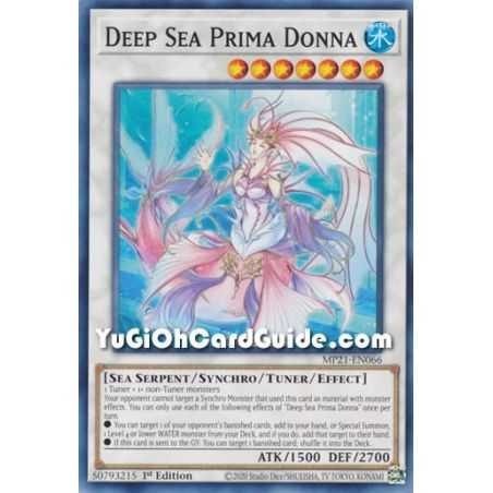 Deep Sea Prima Donna (Common) – 2021 Tin of Ancient Battles | Carta YUGIOH en México