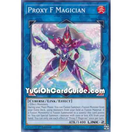 Proxy F Magician (Common) – 2021 Tin of Ancient Battles | Carta YUGIOH en México