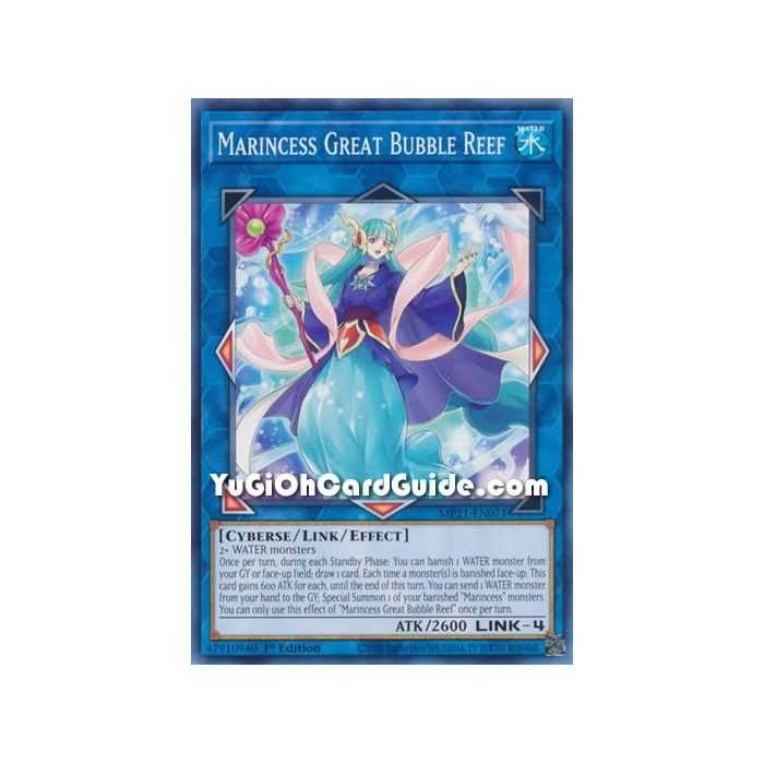 Marincess Great Bubble Reef (Common) – 2021 Tin of Ancient Battles | Carta YUGIOH en México