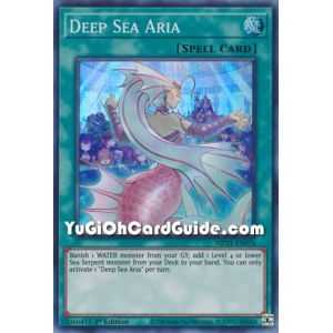 Deep Sea Aria (Super Rare) – 2021 Tin of Ancient Battles | Carta YUGIOH en México