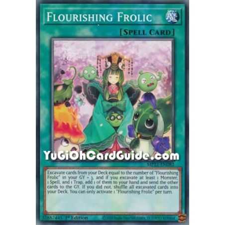 Flourishing Frolic (Common) – 2021 Tin of Ancient Battles | Carta YUGIOH en México