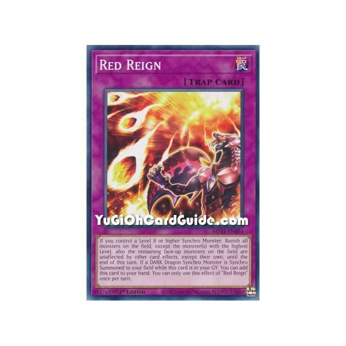 Red Reign (Common) – 2021 Tin of Ancient Battles | Carta YUGIOH en México