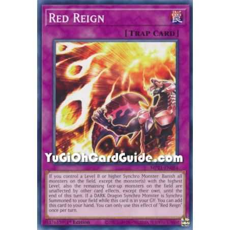 Red Reign (Common) – 2021 Tin of Ancient Battles | Carta YUGIOH en México