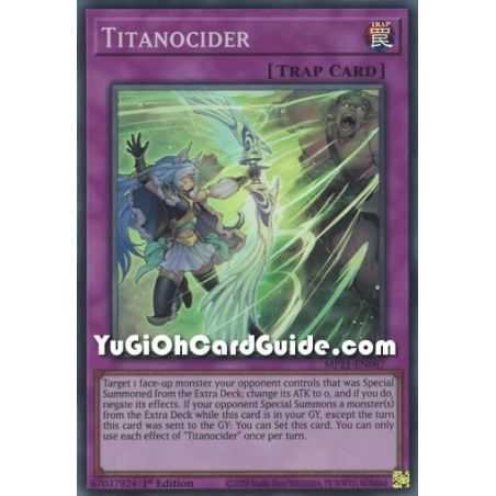 Titanocider (Super Rare) – 2021 Tin of Ancient Battles | Carta YUGIOH en México