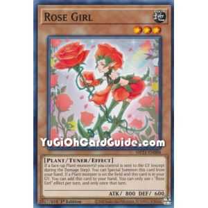 Rose Girl (Common) – 2021 Tin of Ancient Battles | Carta YUGIOH en México