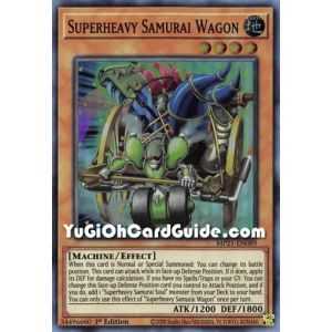 Superheavy Samurai Wagon (Super Rare) – 2021 Tin of Ancient Battles | Carta YUGIOH en México