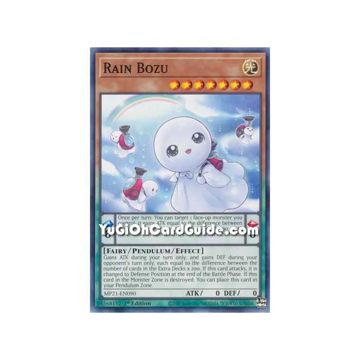 Rain Bozu (Common) – 2021 Tin of Ancient Battles | Carta YUGIOH en México