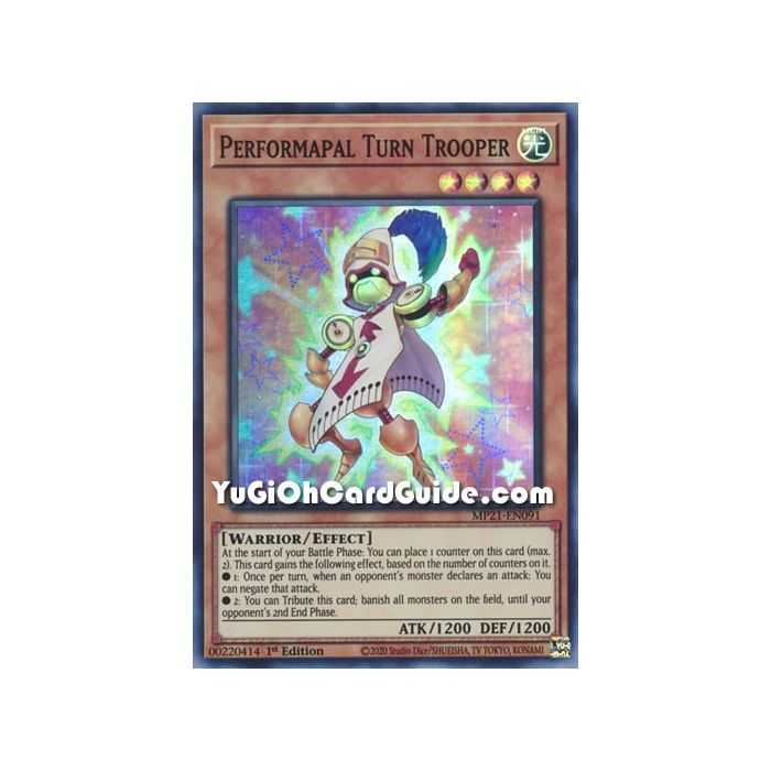 Performapal Turn Trooper (Super Rare) – 2021 Tin of Ancient Battles | Carta YUGIOH en México