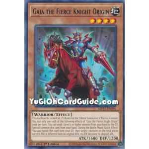 Gaia the Fierce Knight Origin (Rare) – 2021 Tin of Ancient Battles | Carta YUGIOH en México