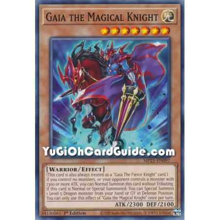 Gaia the Magical Knight (Common) – 2021 Tin of Ancient Battles | Carta YUGIOH en México