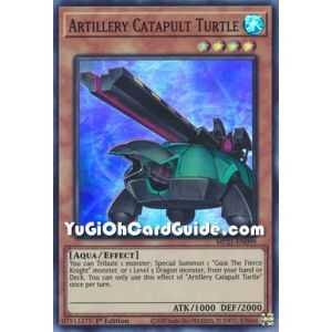 Artillery Catapult Turtle (Super Rare) – 2021 Tin of Ancient Battles | Carta YUGIOH en México
