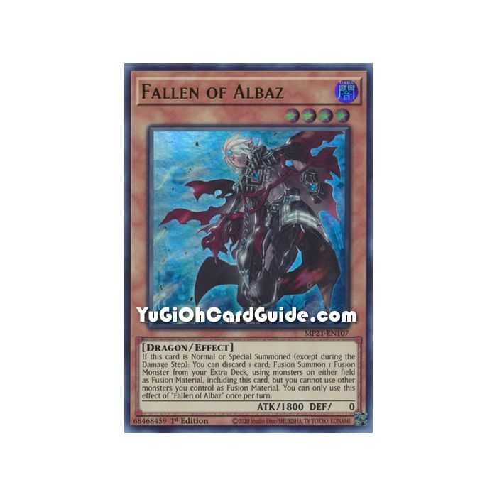 Fallen of Albaz (Ultra Rare) – 2021 Tin of Ancient Battles | Carta YUGIOH en México