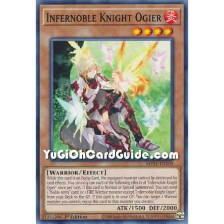 Infernoble Knight Ogier (Common) – 2021 Tin of Ancient Battles | Carta YUGIOH en México