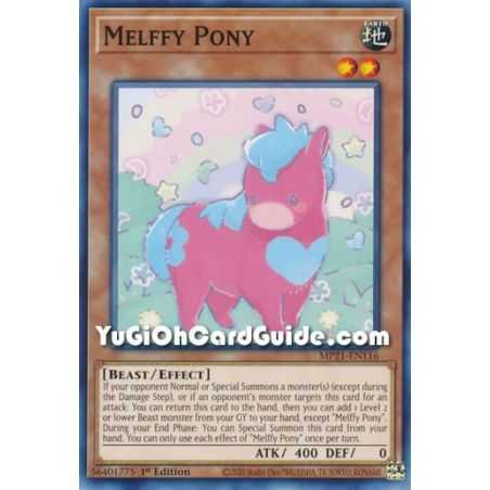 Melffy Pony (Common) – 2021 Tin of Ancient Battles | Carta YUGIOH en México