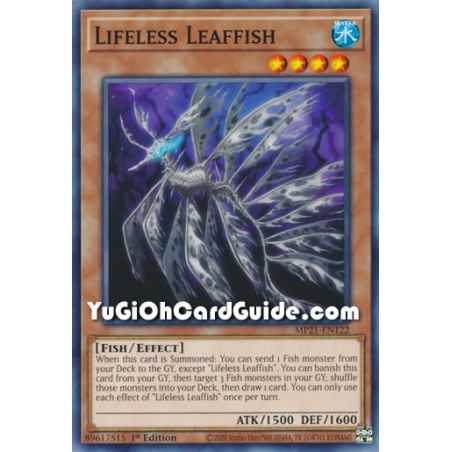 Lifeless Leaffish (Common) – 2021 Tin of Ancient Battles | Carta YUGIOH en México