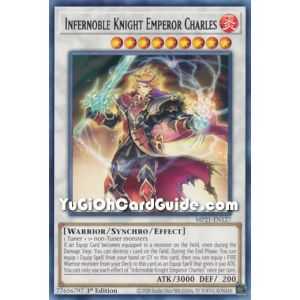 Infernoble Knight Emperor Charles (Rare) – 2021 Tin of Ancient Battles | Carta YUGIOH en México