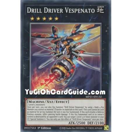 Drill Driver Vespenato (Common) – 2021 Tin of Ancient Battles | Carta YUGIOH en México