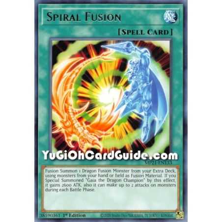 Spiral Fusion (Rare) – 2021 Tin of Ancient Battles | Carta YUGIOH en México