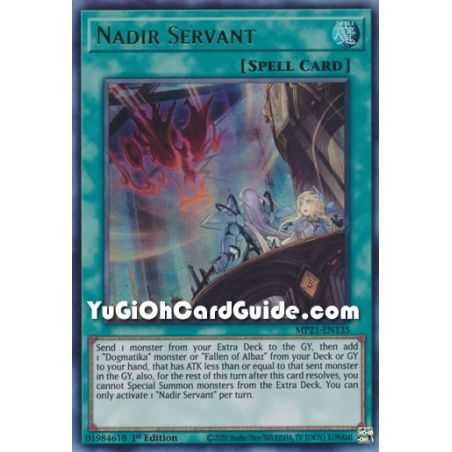 Nadir Servant (Ultra Rare) – 2021 Tin of Ancient Battles | Carta YUGIOH en México