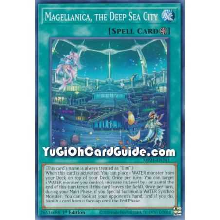 Magellanica, the Deep Sea City (Common) – 2021 Tin of Ancient Battles | Carta YUGIOH en México