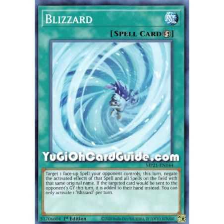 Blizzard (Common) – 2021 Tin of Ancient Battles | Carta YUGIOH en México