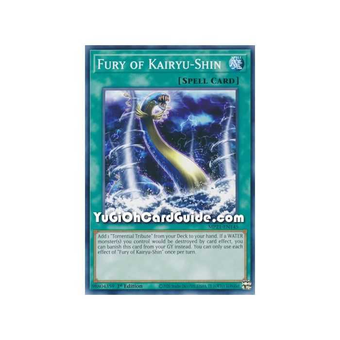 Fury of Kairyu-Shin (Common) – 2021 Tin of Ancient Battles | Carta YUGIOH en México