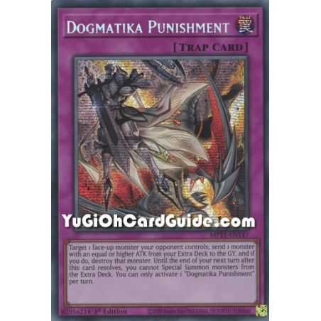 Dogmatika Punishment (Prismatic Secret Rare) – 2021 Tin of Ancient Battles | Carta YUGIOH en México