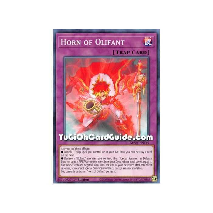 Horn of Olifant (Common) – 2021 Tin of Ancient Battles | Carta YUGIOH en México