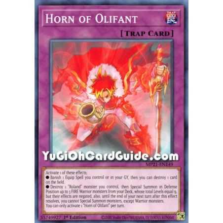 Horn of Olifant (Common) – 2021 Tin of Ancient Battles | Carta YUGIOH en México