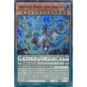 Odd-Eyes Revolution Dragon (Ultra Rare) – 2021 Tin of Ancient Battles | Carta YUGIOH en México