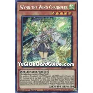 Wynn the Wind Channeler (Prismatic Secret Rare) – 2021 Tin of Ancient Battles | Carta YUGIOH en México