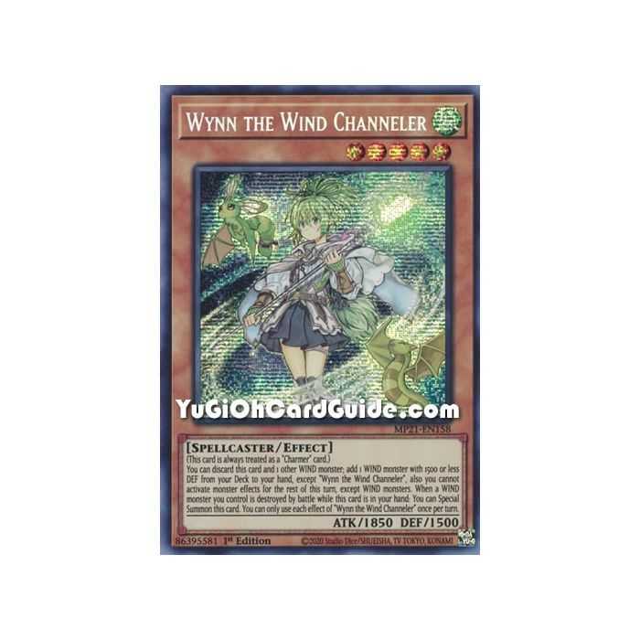 Wynn the Wind Channeler (Prismatic Secret Rare) – 2021 Tin of Ancient Battles | Carta YUGIOH en México